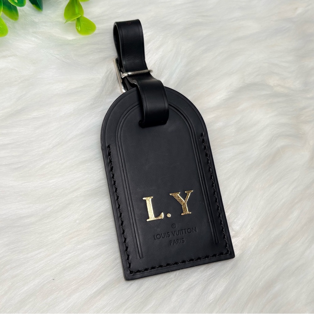 Louis Vuitton Black Luggage Tag - Picture 4 of 11